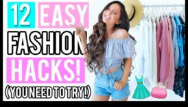 10 DIY Hacks ενδύματα για τη μόδα-Forward on a Budget 1 DIY Clothing Hacks: Transforming Everyday Pieces