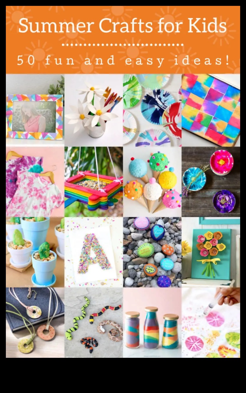 Summer Sunshine Crafts: Χειροποίητες απολαύσεις για ηλιόλουστες μέρες