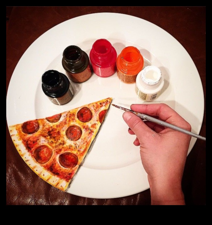 Μαγειρική δημιουργικότητα με ζωγραφική τροφίμων: Βρώσιμη τέχνη σε καμβά