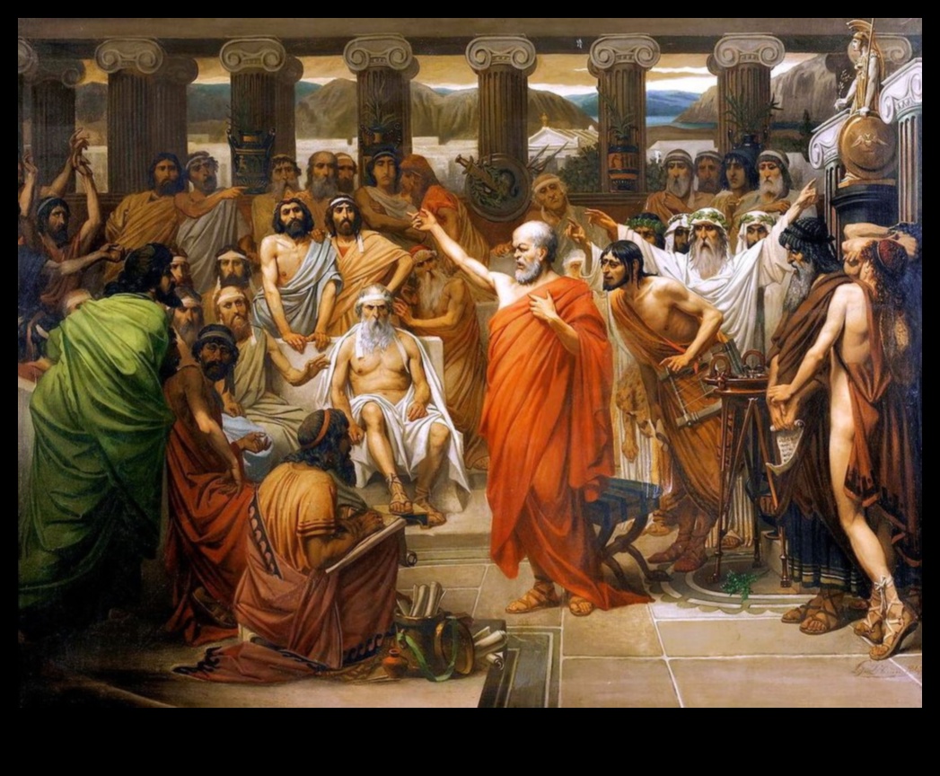 Σωκρατικές Σκηνές: Η Φιλοσοφία στα Εικαστικά στην Αρχαία Ελλάδα