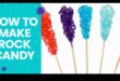DIY Kids' Rock Candy: Crafting Sweet Edible Crystal Creations