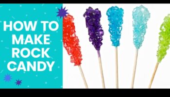 DIY Kids' Rock Candy: Crafting Sweet Edible Crystal Creations