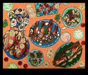 Μαγειρική δημιουργικότητα με ζωγραφική τροφίμων: Βρώσιμη τέχνη σε καμβά