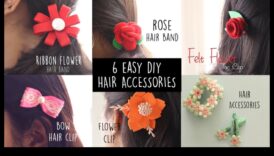 Χειροποίητα κλιπ μαλλιών: DIY αξεσουάρ για άνετο στυλ